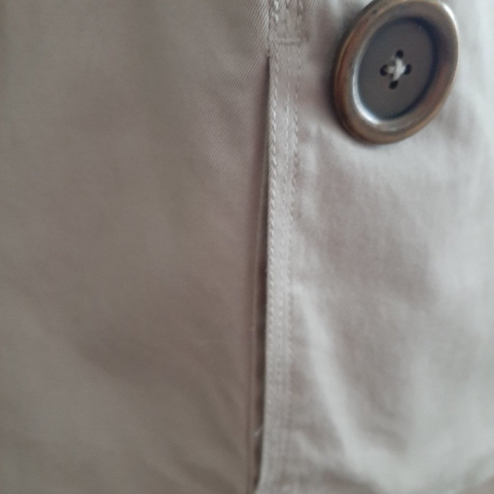 Lightweight Khaki Double-Breasted Jacket - image 6